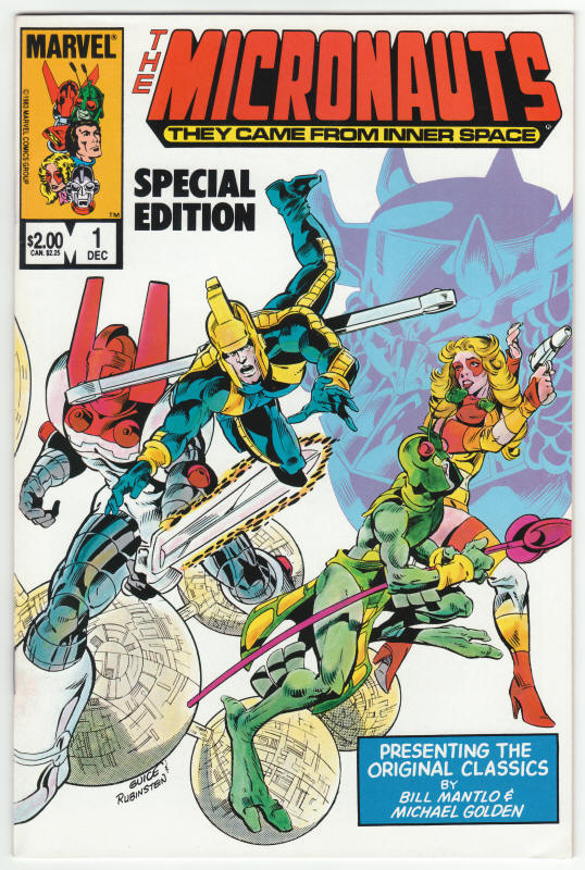 Micronauts Special Edition #1 front cover