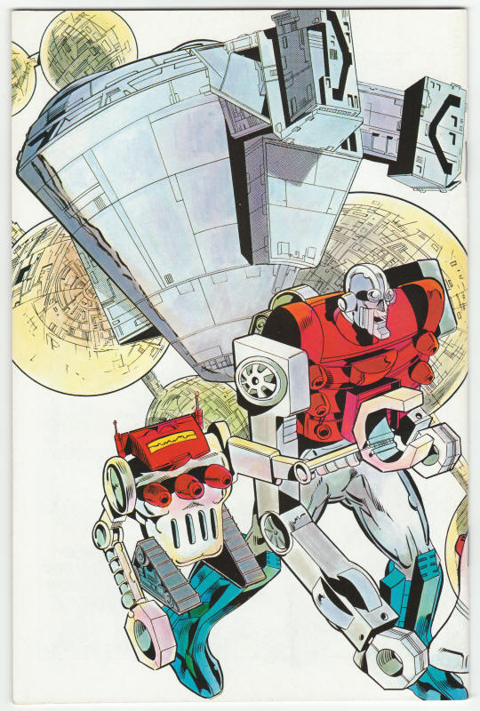 Micronauts Special Edition #1 back cover