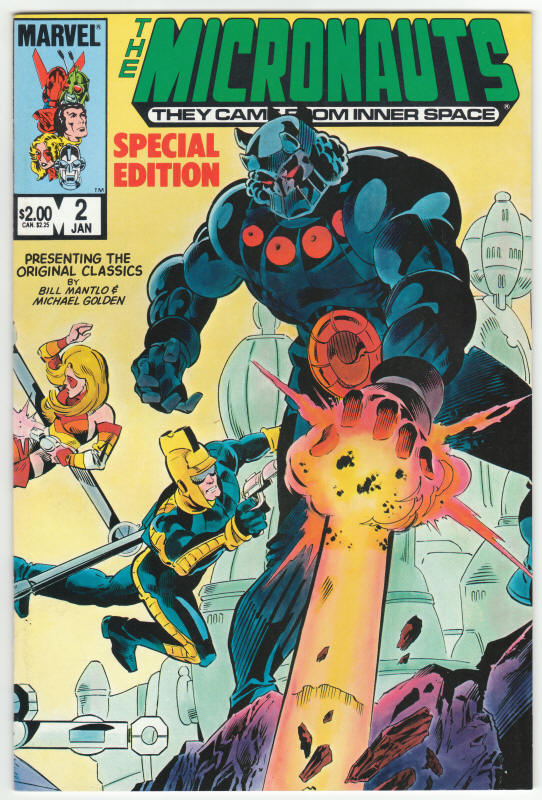 Micronauts Special Edition #2 front cover