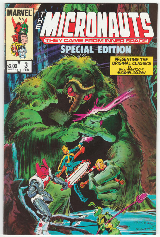 Micronauts Special Edition #3 front cover