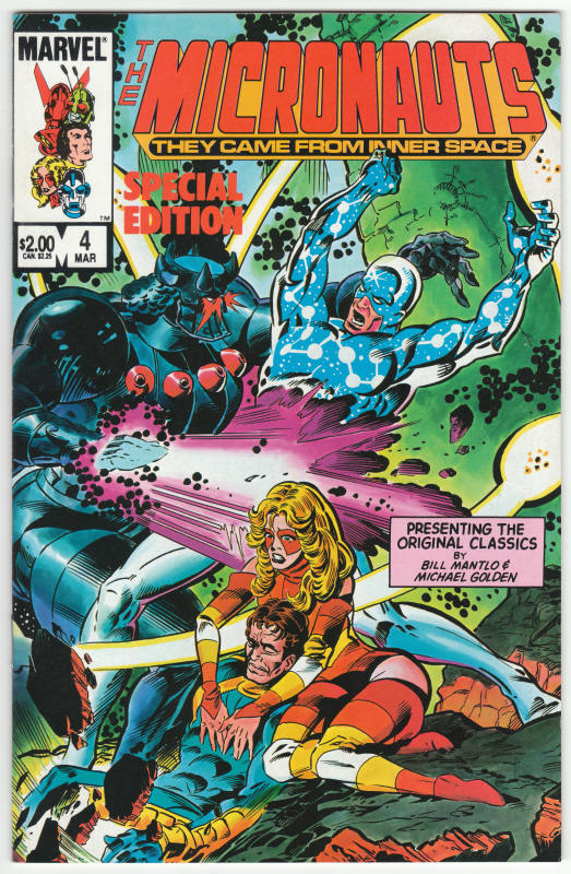 Micronauts Special Edition #4 front cover