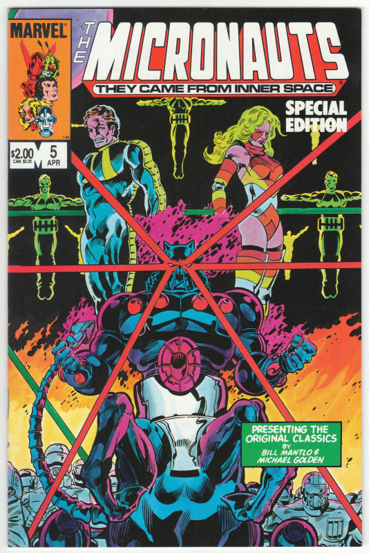 Micronauts Special Edition #5 front cover