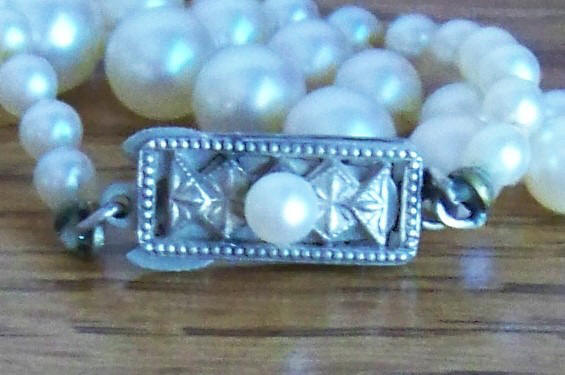 Mikimoto Pearl Necklace Clasp