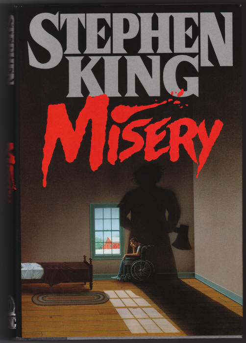 Misery Stephen King front cover