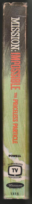 Mission Impossible The Priceless Particle spine