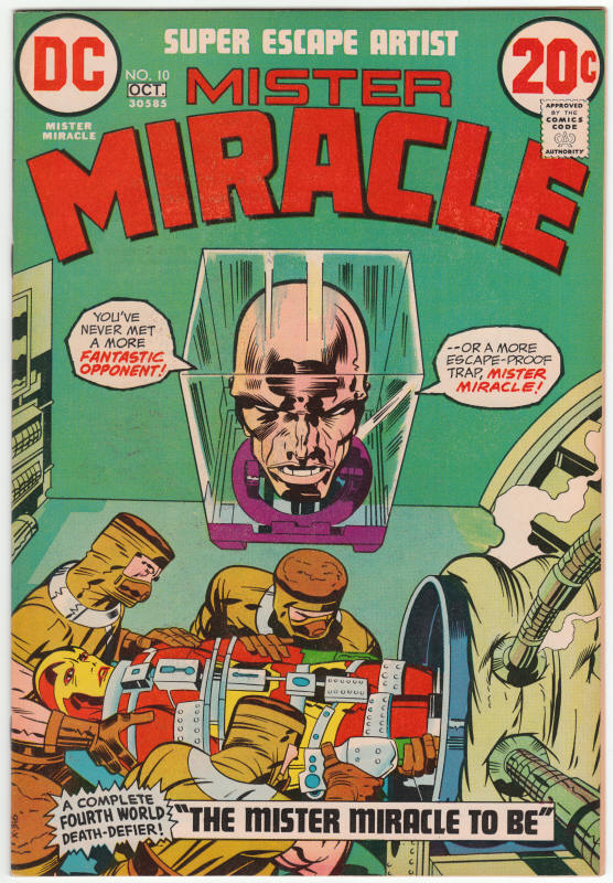 Mister Miracle #10 front cover