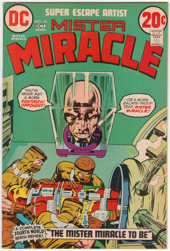 Mister Miracle #10 front cover