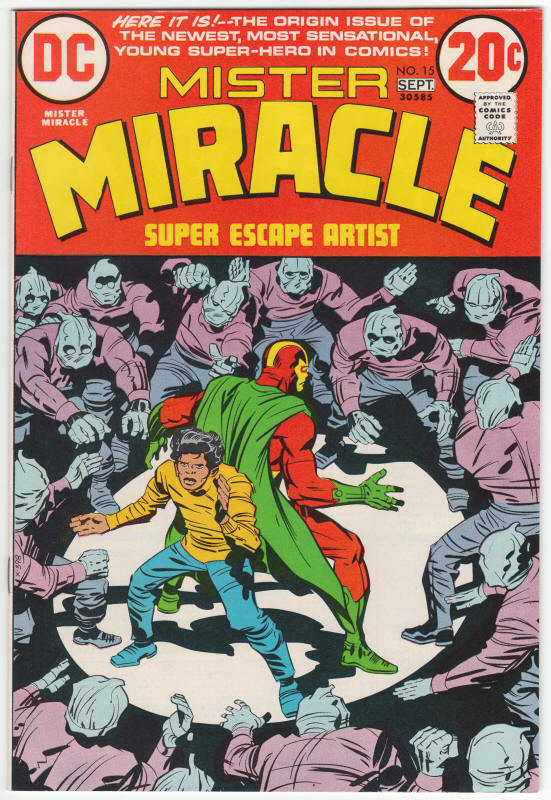 Mister Miracle #15 front cover