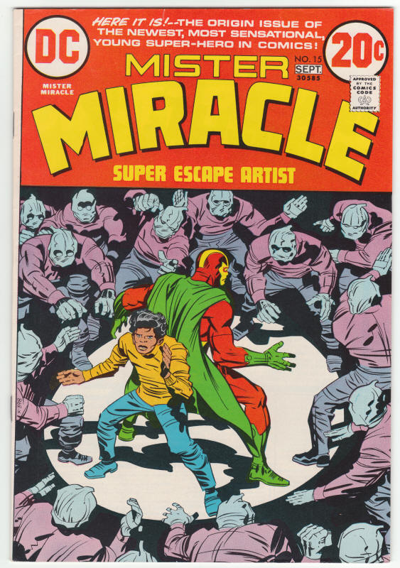 Mister Miracle #15 front cover