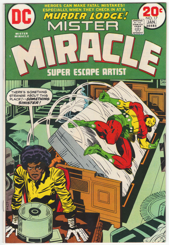 Mister Miracle #17 front cover