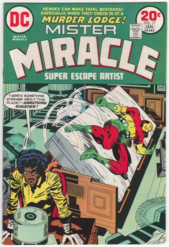 Mister Miracle #17 front cover