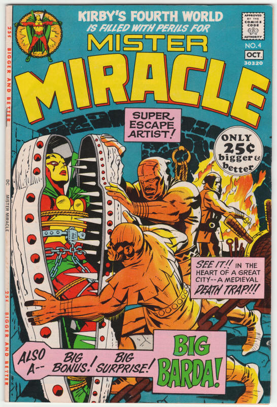 Mister Miracle #4 DC Comics front cover