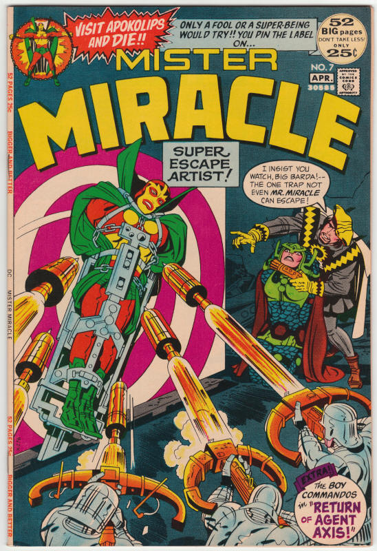 Mister Miracle #7 DC Comics front cover
