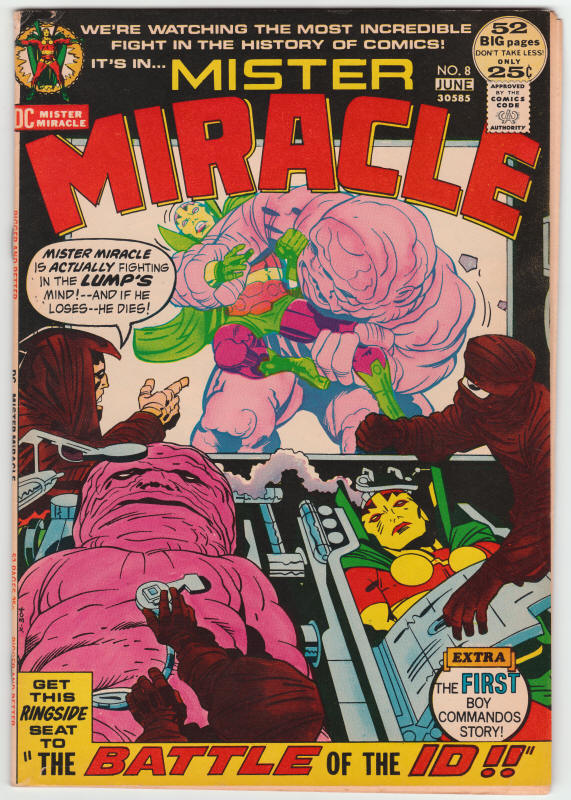Mister Miracle #8 front cover