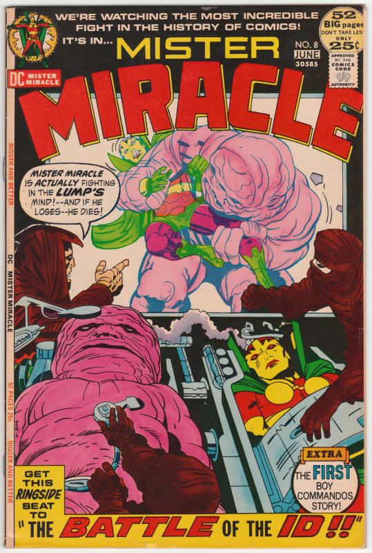 Mister Miracle #8 front cover