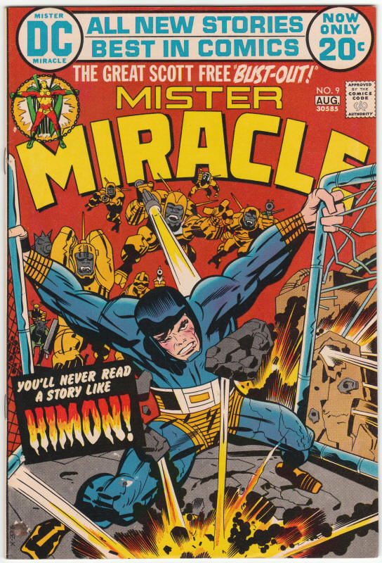 Mister Miracle #9 front cover