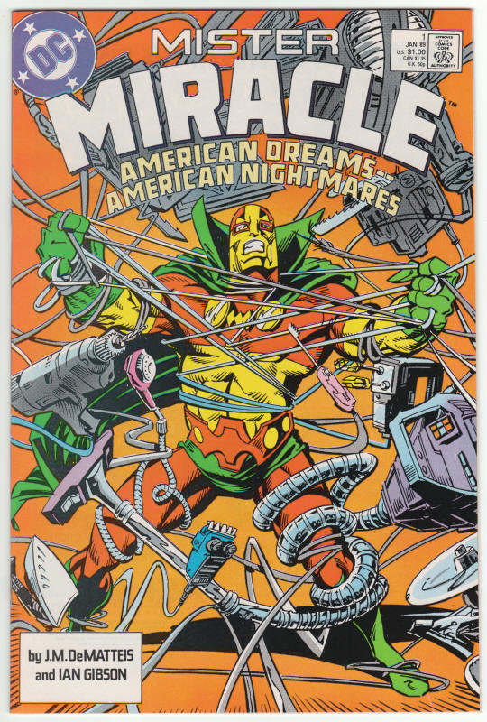 Mister Miracle #1 Volume 2 front cover