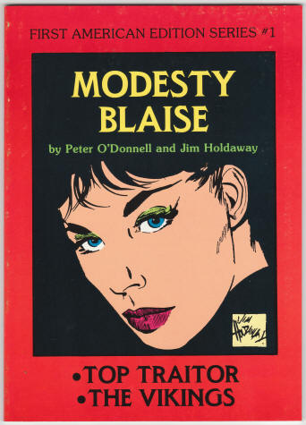 Modesty Blaise First American Edition Series #1