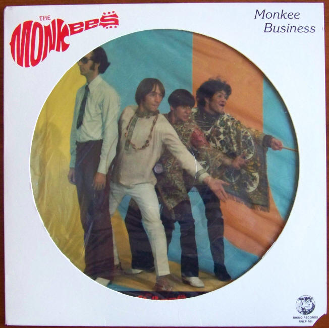 Monkee Business Picture Disc Album jacket front