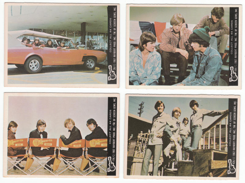 The Monkees 1967 Donruss Series A Cards