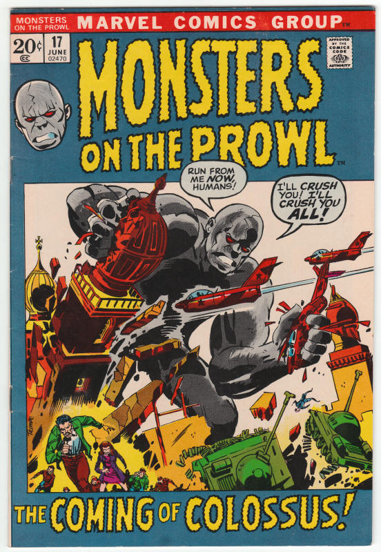 Monsters On The Prowl #17 front cover