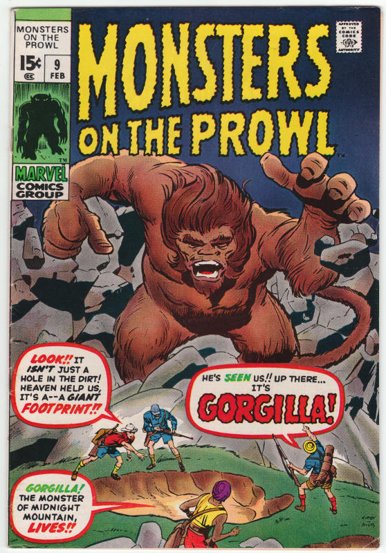 Monsters On The Prowl #9 front cover
