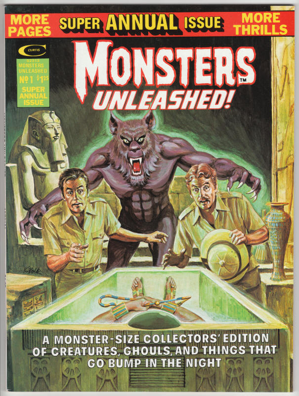 Monsters Unleashed Annual #1 front cover