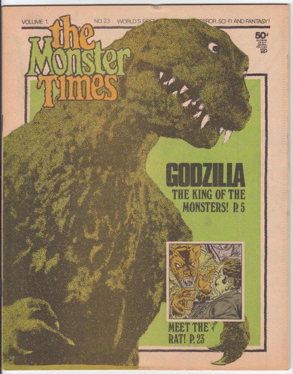The Monster Times #23 front cover