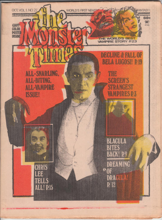 The Monster Times #27 front cover