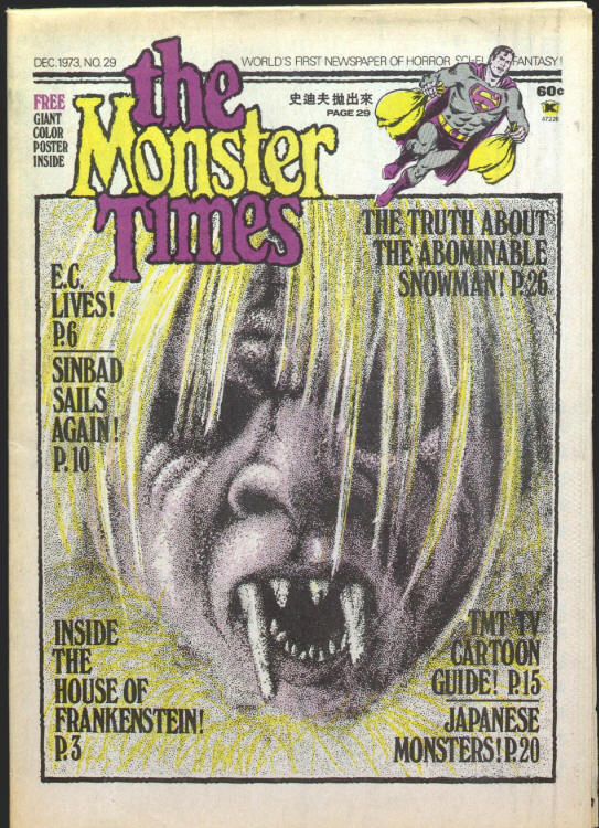 The Monster Times #29 front cover