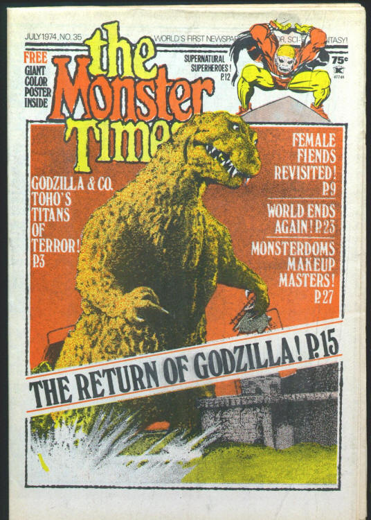 The Monster Times #35 front cover