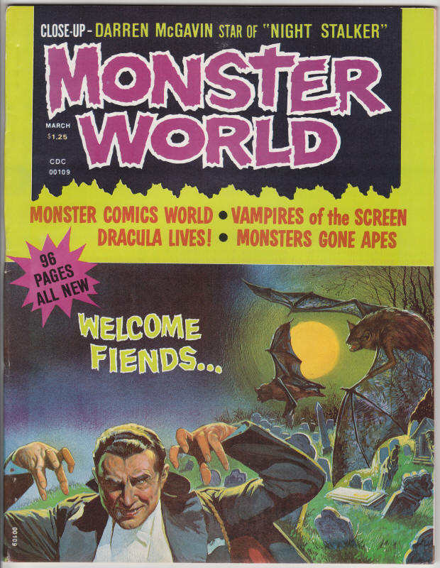 Monster World #1 front cover