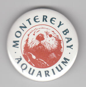 Monterey Bay Aquarium Button