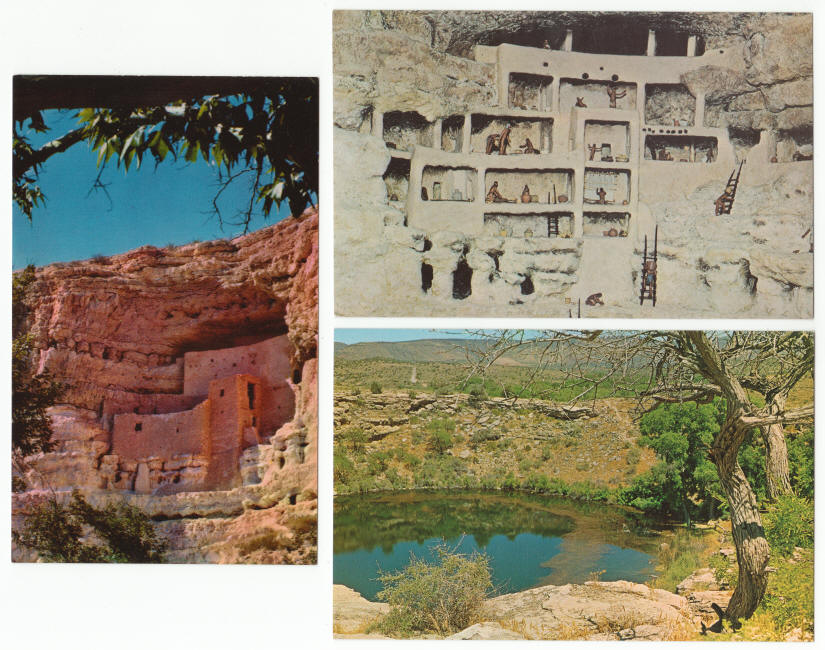 Montezuma Castle Well National Monument Post Cards