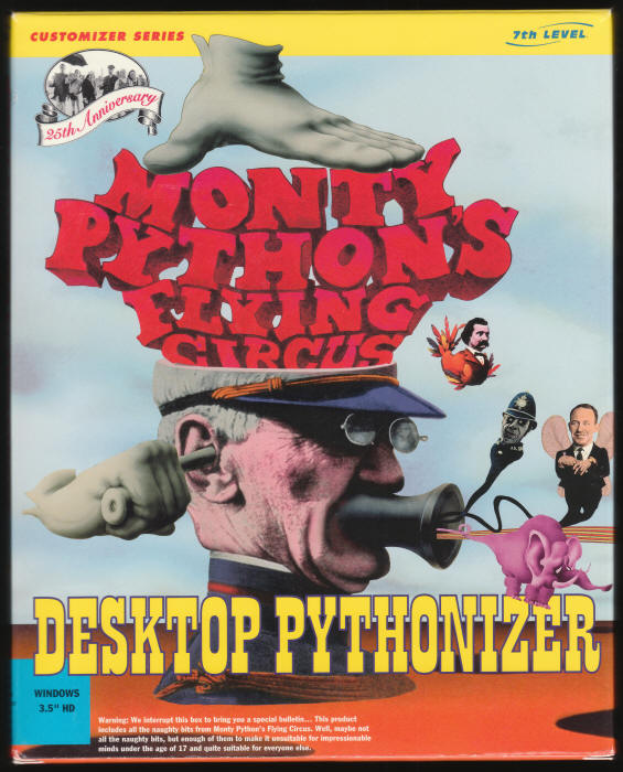 Monty Python Desktop Pythonizer box front