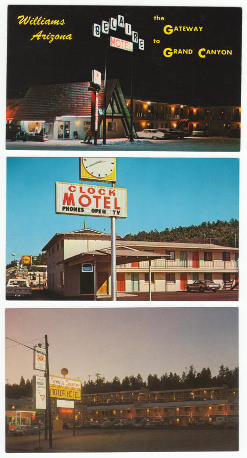 1960s Arizona Hotel Motel Post Cards