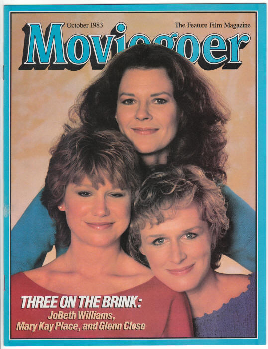 Moviegoer Volume 2 #10 October 1983 front cover