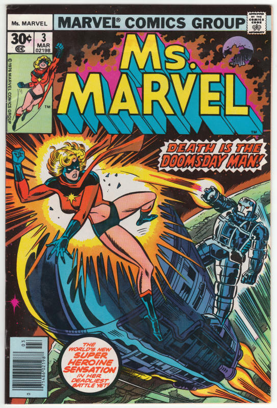 Ms Marvel #3 front cover