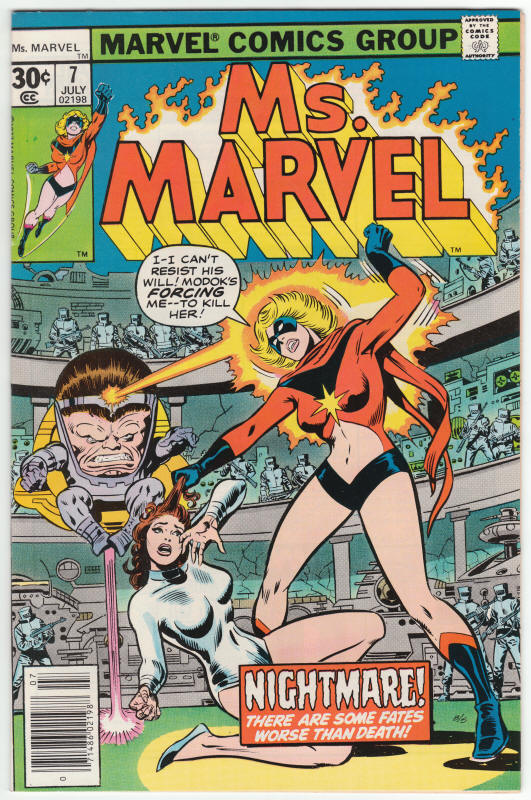 Ms Marvel #7 front cover