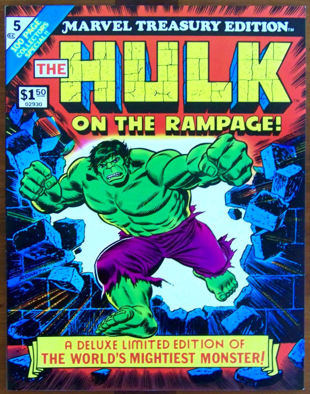 Marvel Treasury Edition #5 front cover