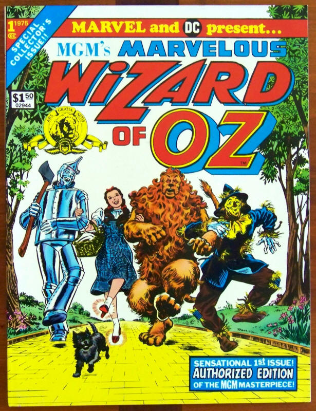 MGM's Marvelous Wizard Of Oz front cover