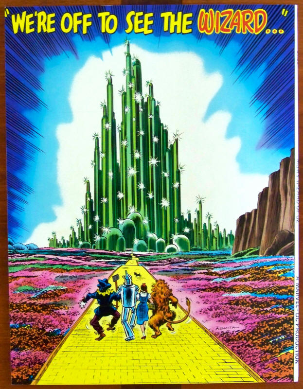 MGM's Marvelous Wizard Of Oz back cover