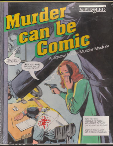 Murder Can Be Comic Puzzle box front