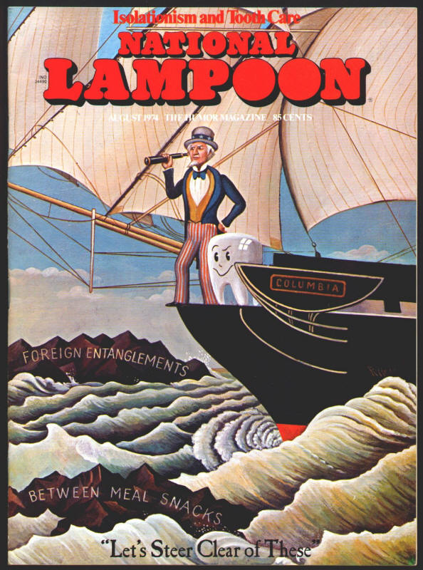 National Lampoon #53 front cover
