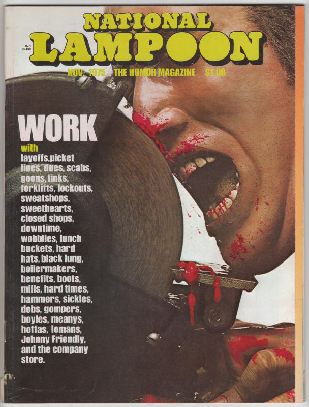 National Lampoon #68 front cover