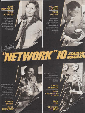 Network Hollywood Reporter Academy Award Oscar Nomination Ad