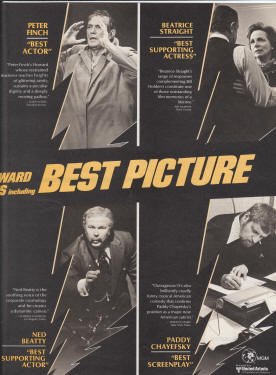 Network Hollywood Reporter Academy Award Oscar Nomination Ad