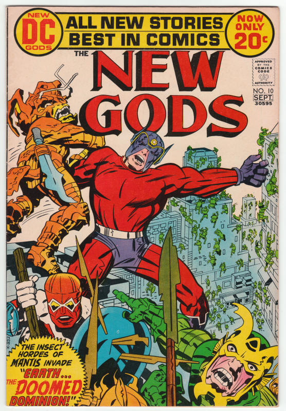 The New Gods #10 front cover