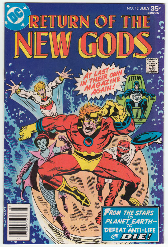 The New Gods #12 front cover