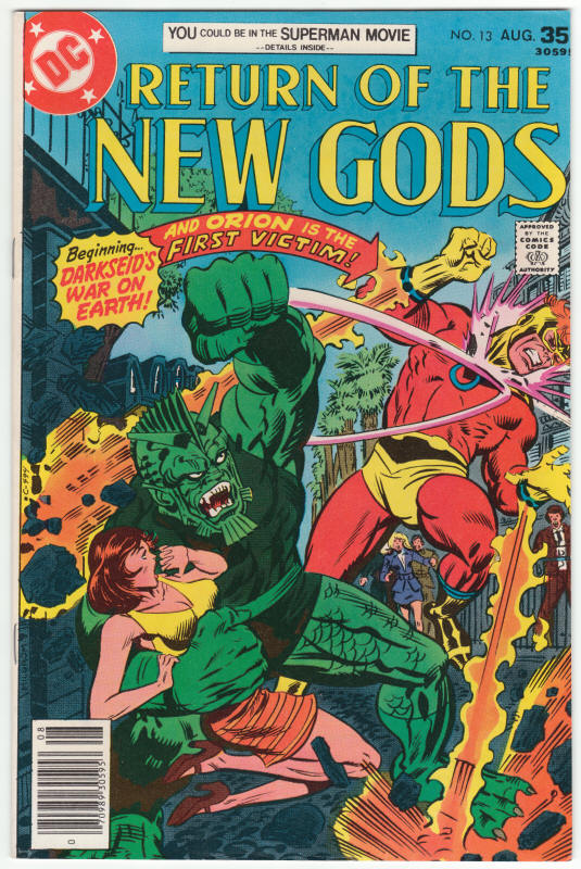 The New Gods #13 front cover
